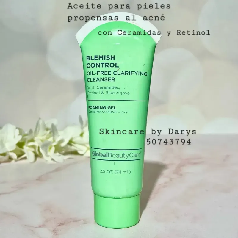 💚Limpiador Clarificante sin Aceite, con ceramidas, retinol y agave azul 💚
