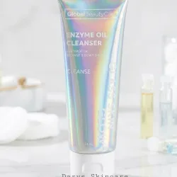 Limpiador Facial de Aceite de Enzimas ✨ Efecto Piel de Cristal