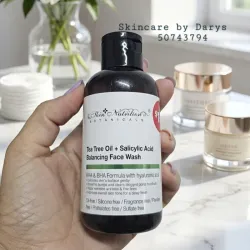 🍃🌿 Limpiador Facial en Gel con Aceite de Árbol de Té & Ácido Salicílico 🌿🍃 