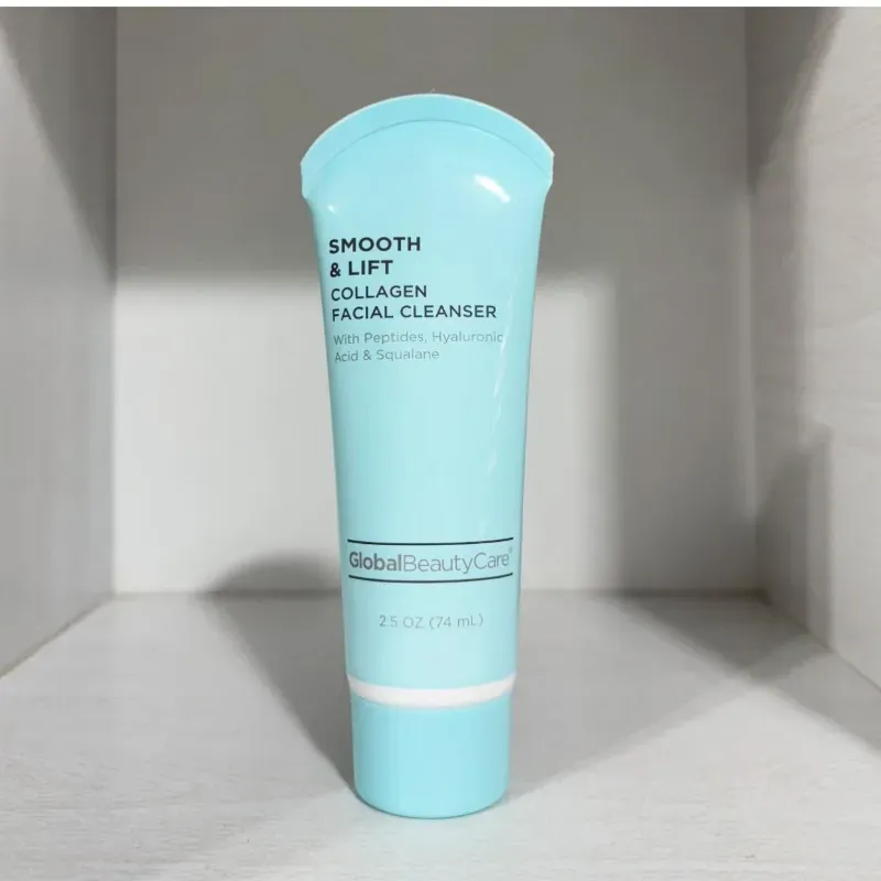 Limpiador Facial de Colágeno con Péptidos, Ácido Hialurónico y Escualano 🩵