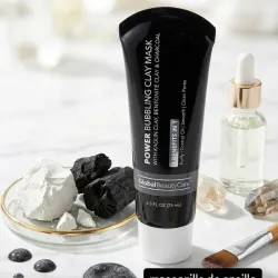 ✨🖤 Mascarilla de Arcilla con Kaolin, Bentonita y Carbón 🖤✨