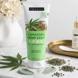 💚🌿 Mascarilla Freeman de Arcilla con Semilla de Cáñamo Canadiense 💚🌿