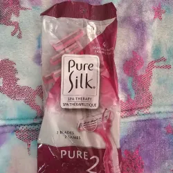 Paquete de 4 Cuchillas de Afeitar para Mujer  Pure Silk
