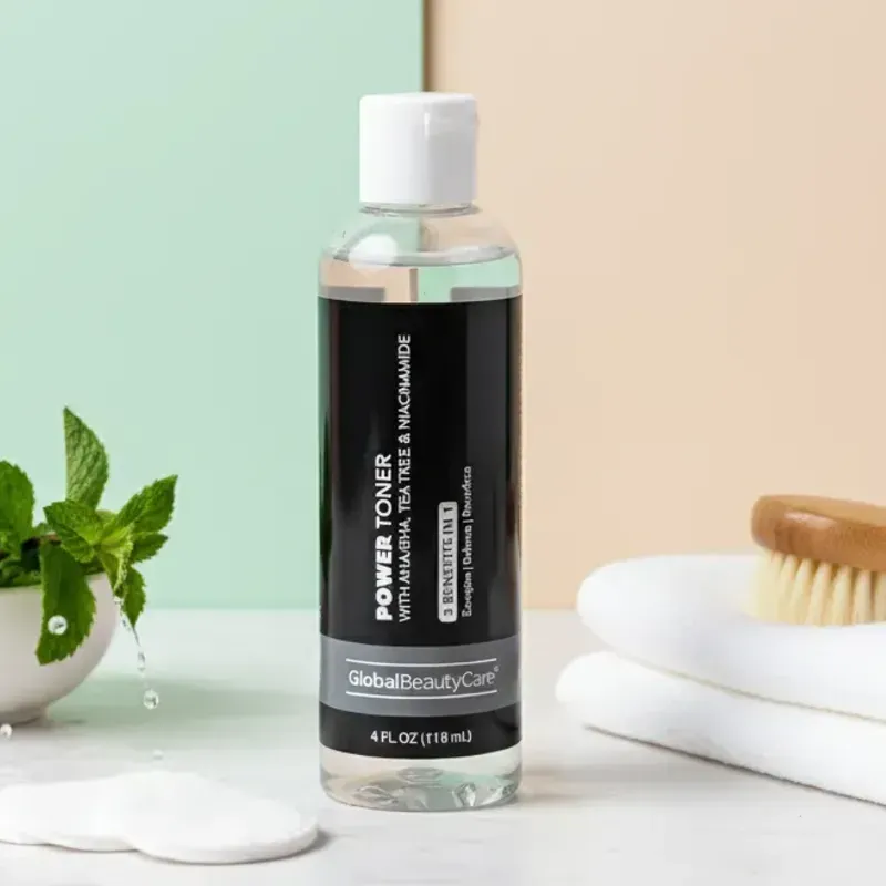 🖤 Power Toner – Global Beauty Care Con Hamamelis, Árbol de Té y Niacinamida🖤