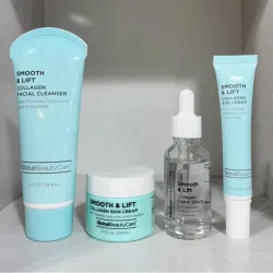 Rutina de Skincare de Colágeno, Péptidos, Ácido Hialurónico y Escualano 🩵