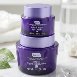 💜Rutina Nocturna de Crema y Contorno de ojos de Retinol 💜