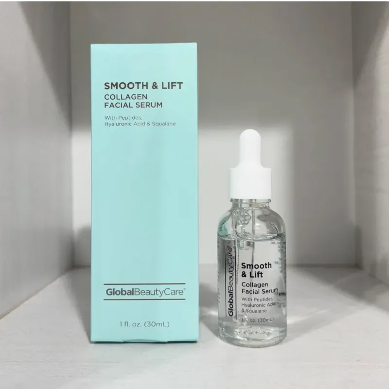 Serum Facial de Colágeno con Péptidos, Ácido Hialurónico y Escualano 🩵 