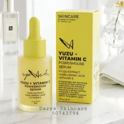 Serum Facial de Extracto de Yuzu + Vitamina C Spa Ash