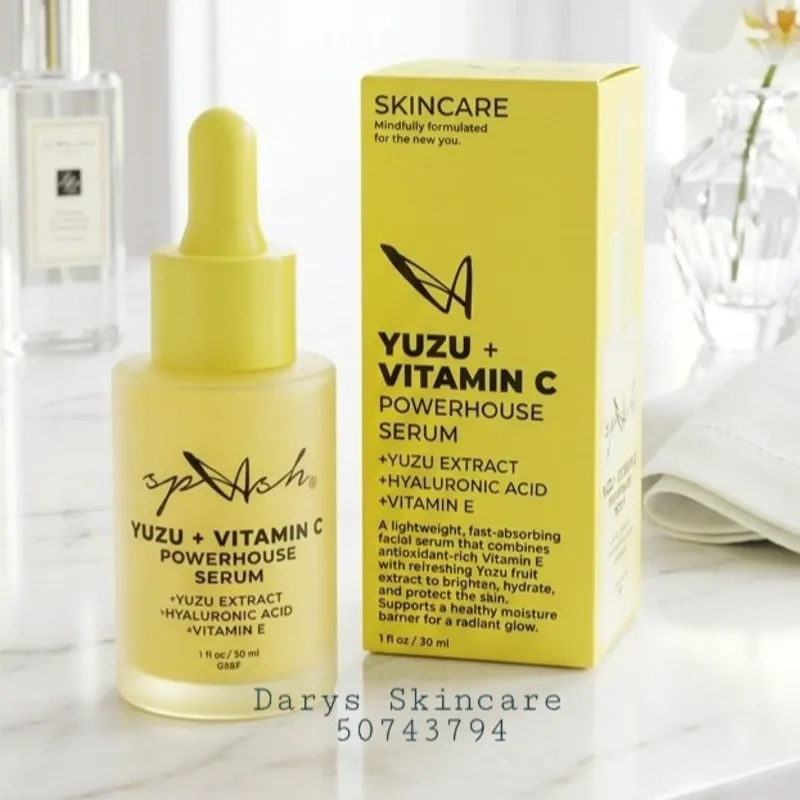 Serum Facial de Extracto de Yuzu + Vitamina C Spa Ash