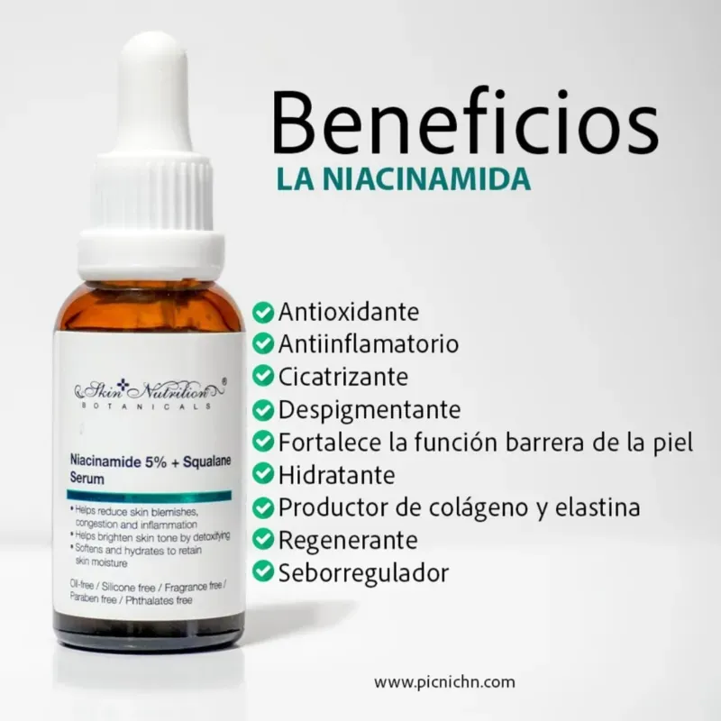 Serum Facial de Niacinamida al 5%