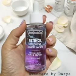 Serum Facial de Retinol y Peptidos Antiedad  Global Beauty Care