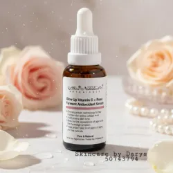 🌸Serum Facial de Vitamina C con Fermento de Rosas🌸 Glow 🆙 