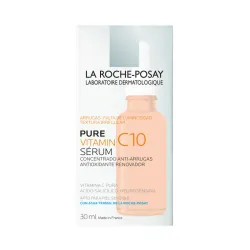 Serum Facial de Vitamina C Pura al 10% con Ácido Salicílico y Neurosensina 🔆🔅 La Roche-Posay