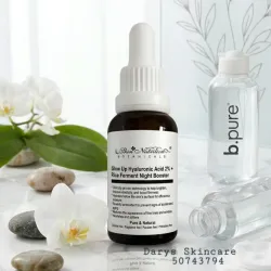 ✨ Sérum Iluminador de Ácido Hialurónico 2% + Potenciador Nocturno de Fermento de Arroz 🌾