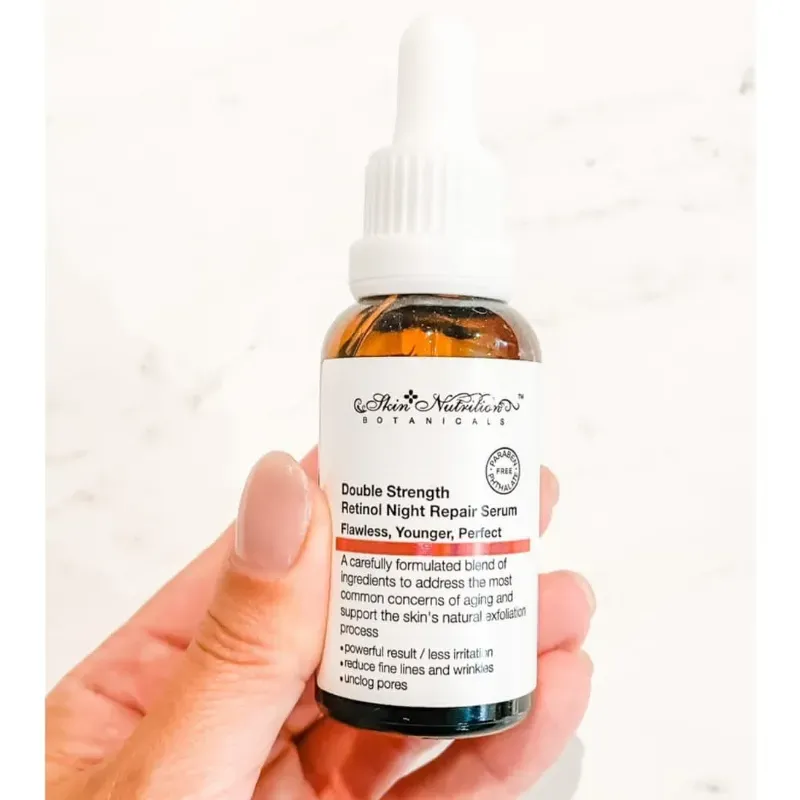 Serum Facial Nocturno Retinol de doble potencia 