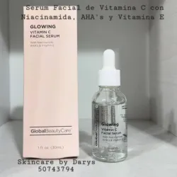 Serum Facial Vitamina C + Niacinamida + AHA’s + Vitamina E