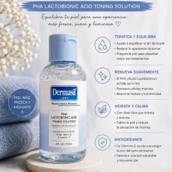 🩵 Tónico Facial Exfoliante de Ácido Lactobiónico, Aloe Vera y Vitamina E 🧬