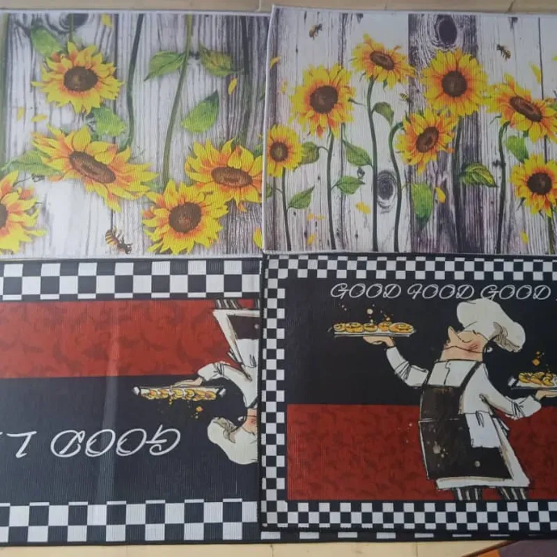 Alfombras para cocina de dos piezas 