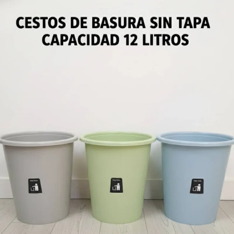 Cestos sin tapa