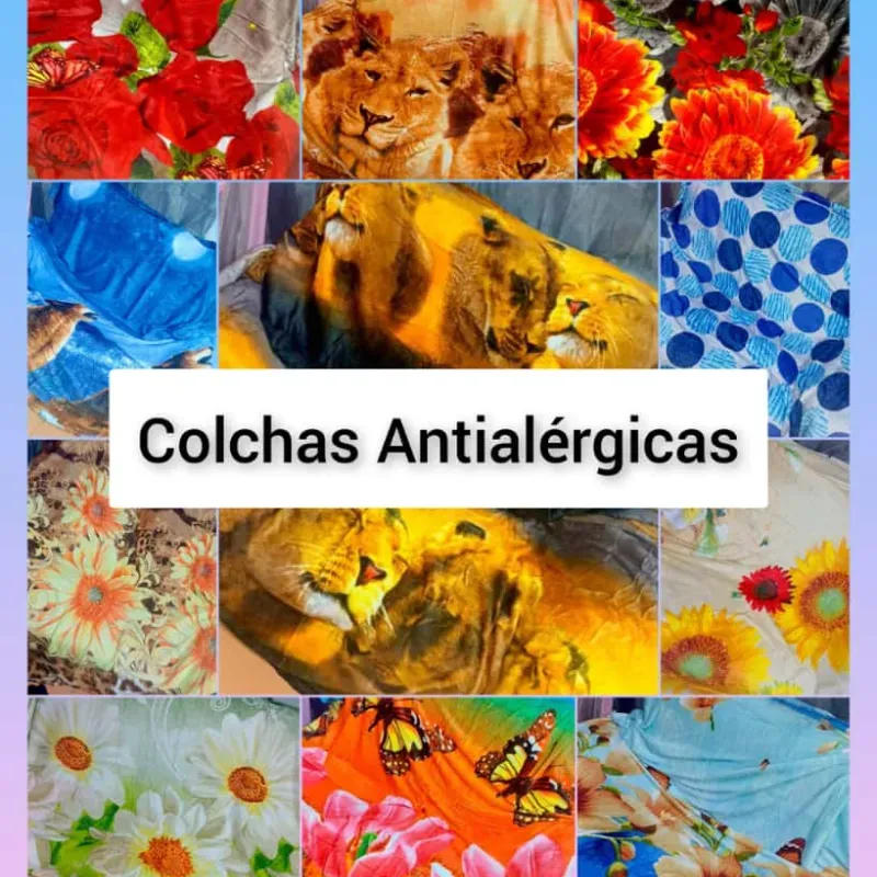 Colchas antialérgicas