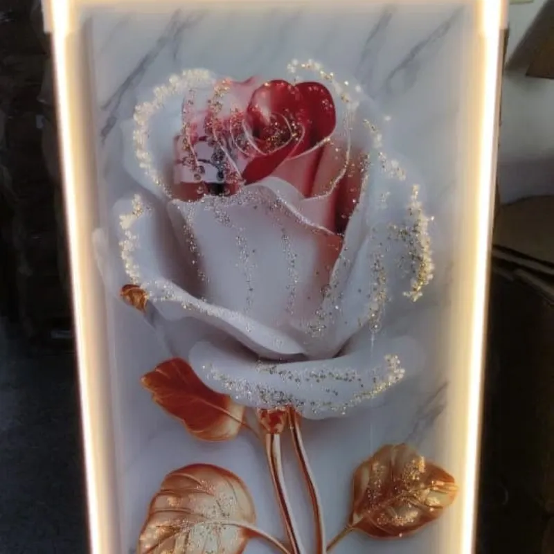 Cuadro decorativo con luz