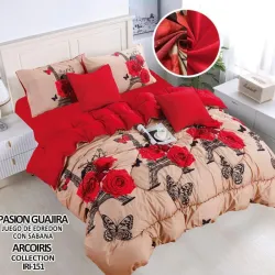 Edredones King de 5 piezas