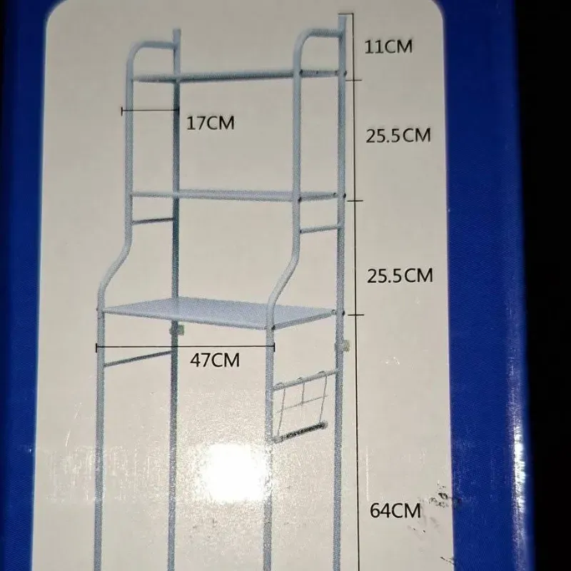 Estantes para encima de la lavadora y la tasa del baño ✅