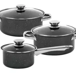 juego de calderos de inducción