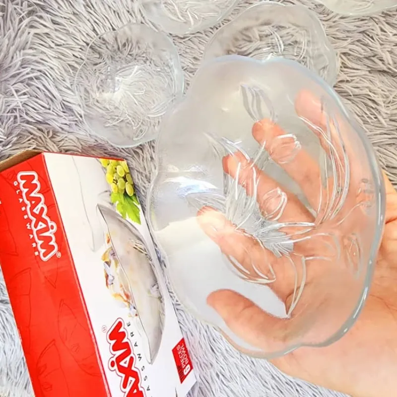 Juego de dulceras de cristal