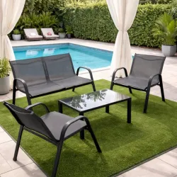 Juego de terraza 3 piezas