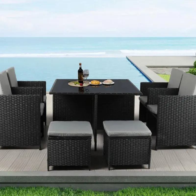 Juego de terraza 6 plazas