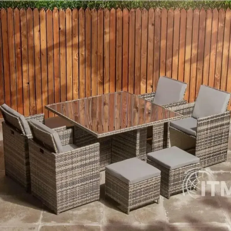 Juego de terraza 6 plazas