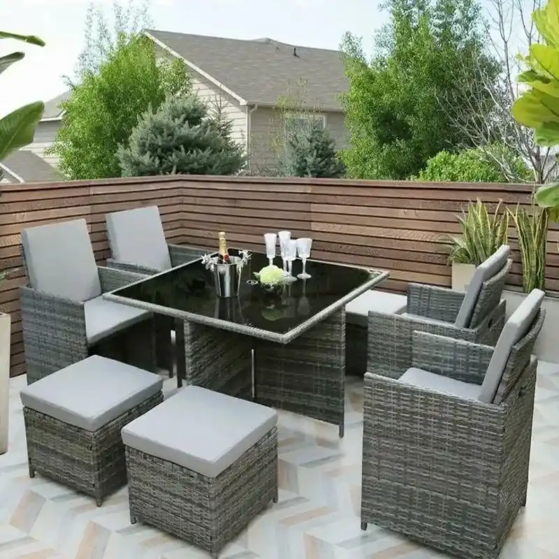 Juego de terraza 6 plazas