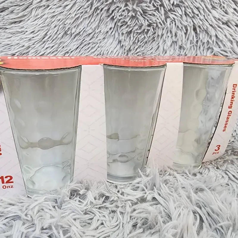 Juego de vasos de 12 onzas