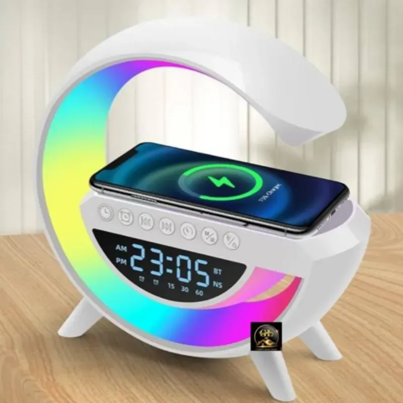 👑Lámpara con cargador inalámbrico integrado d 15W