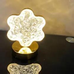 👑lámpara recargable decorativa d mesa en forma d estrella