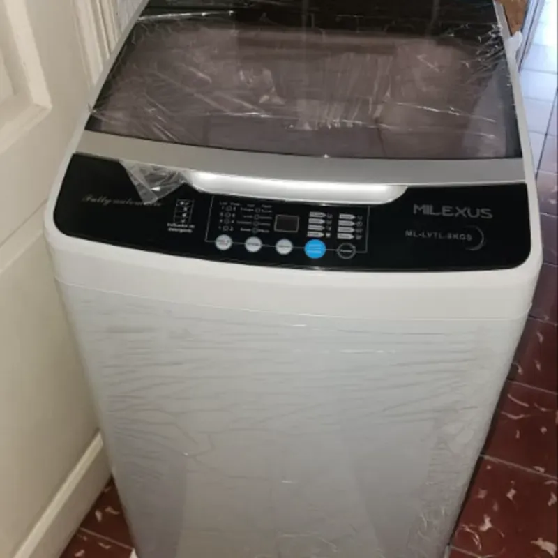 LAVADORA AUTOMÁTICA 8 KGS MILEXUS