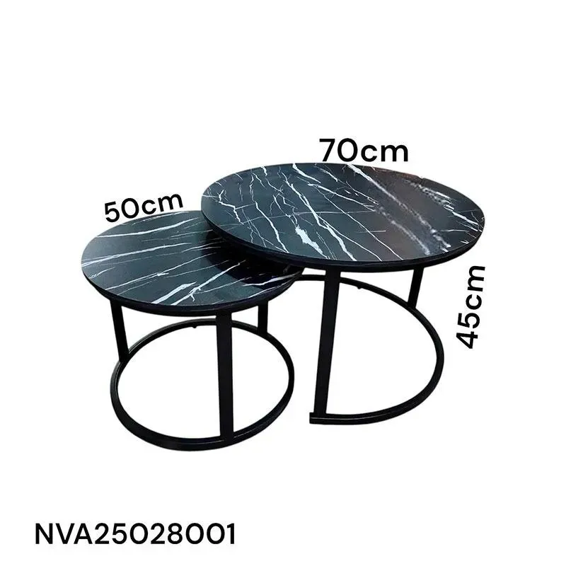 Mesas de centro de metal 