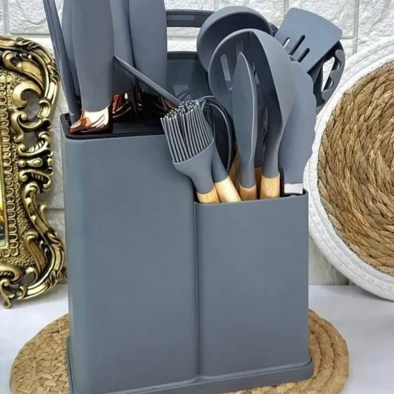 👑set d 19 piezas d silicona