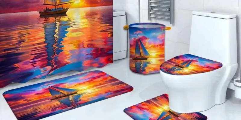 Set de baño 5 piezas