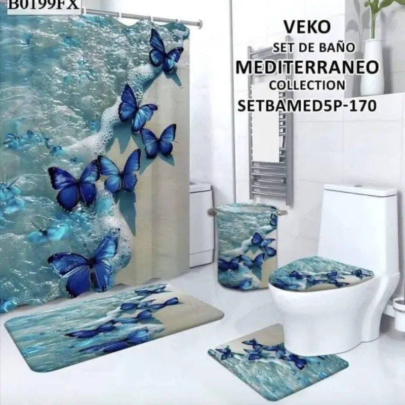 Set de baño 5 piezas