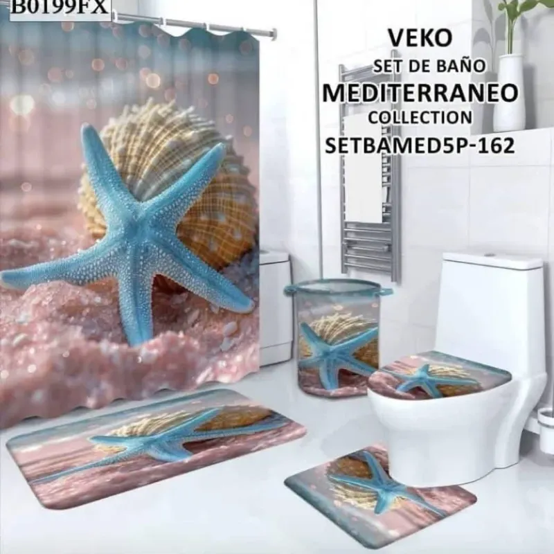 Set de baño 5 piezas