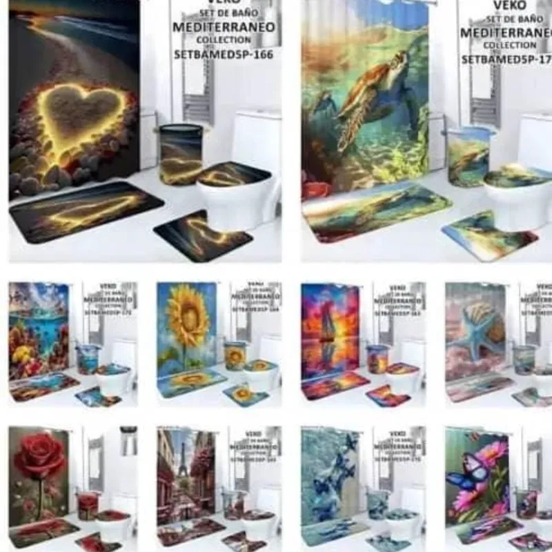 Set de baño 5 piezas