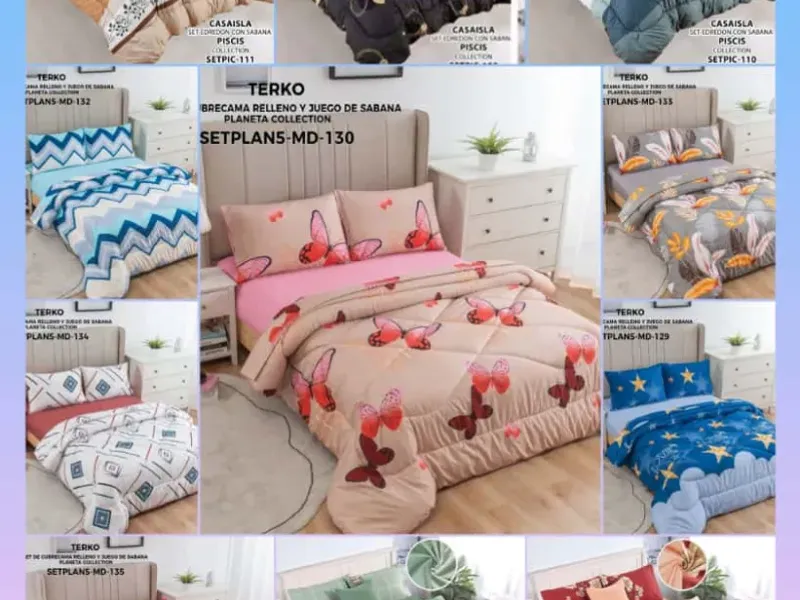 Sábanas, Edredones, Cortinas,Alfombras...