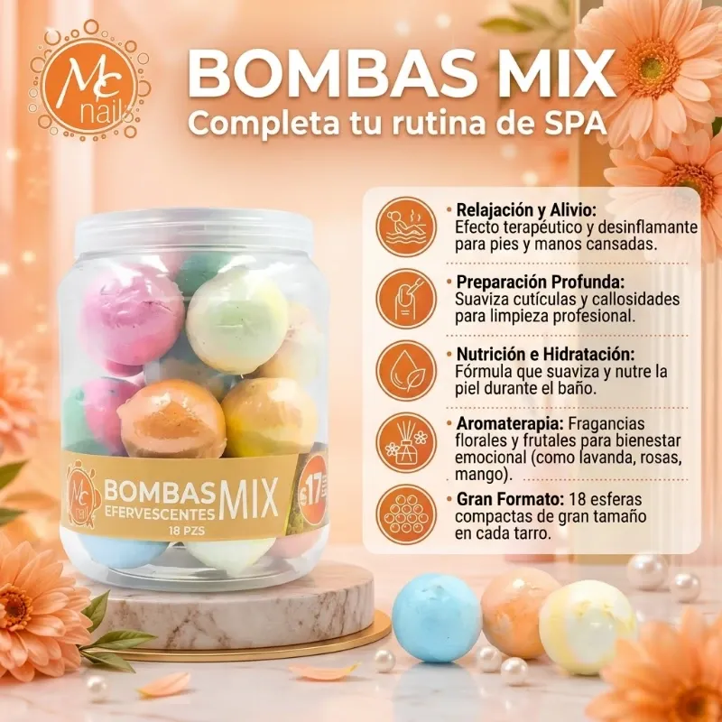 Bombas efervescentes MC