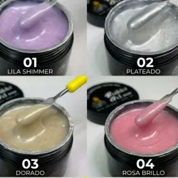 Builder gel Natalie Martin colección shimer