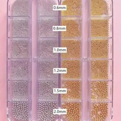 Caja de balines diferentes tamaños