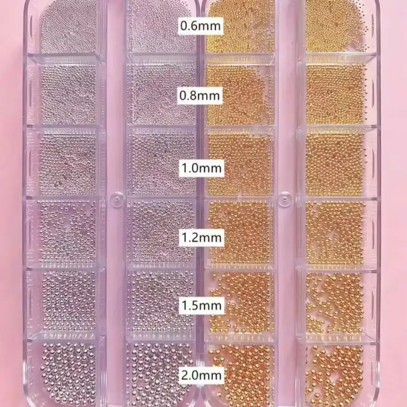 Caja de balines diferentes tamaños