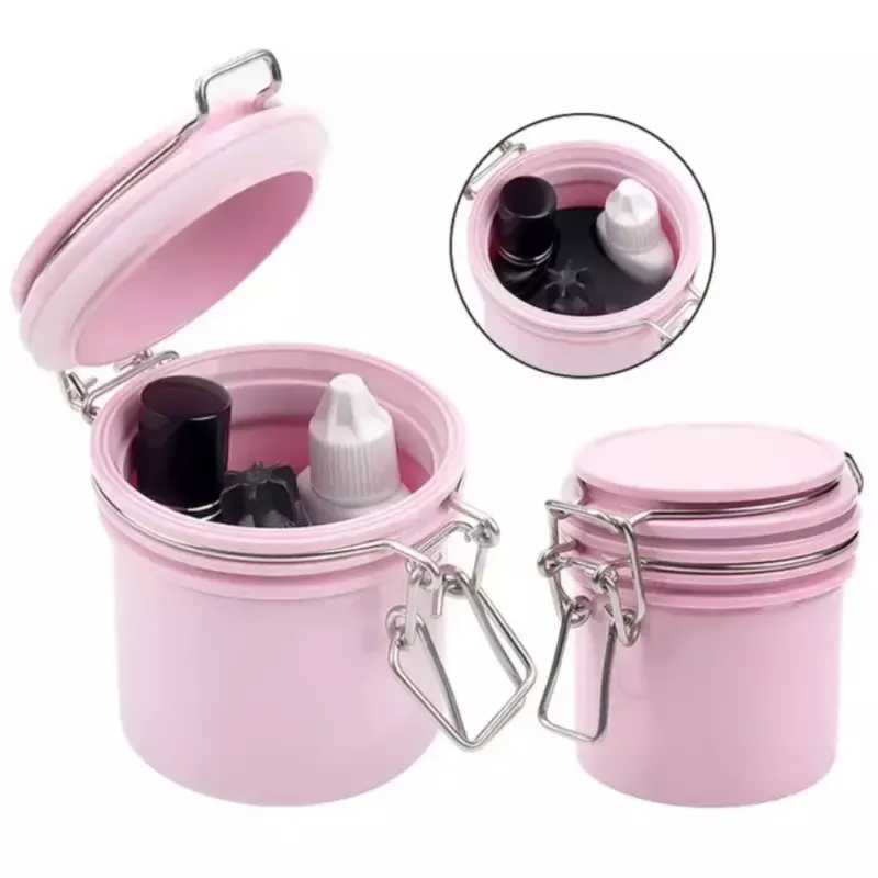 Contenedor de pega de pestañas