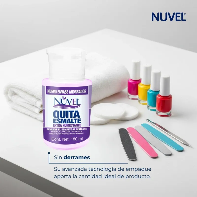Dispensador con Acetona Nuvel